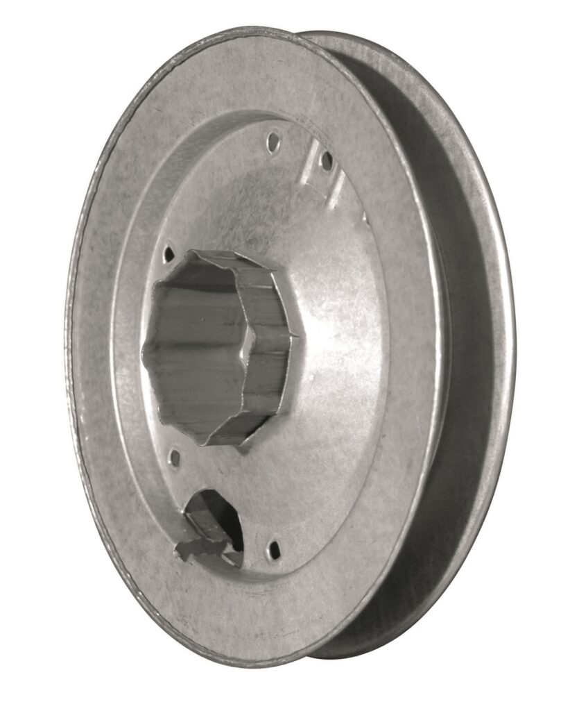 1080 Puleggia con calotta ottagonale KS60 in acciaio zincato