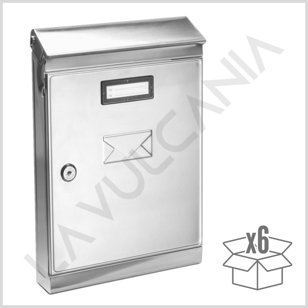 2500EV6 Cassetta postale evoluzione lettera in acciaio verniciato