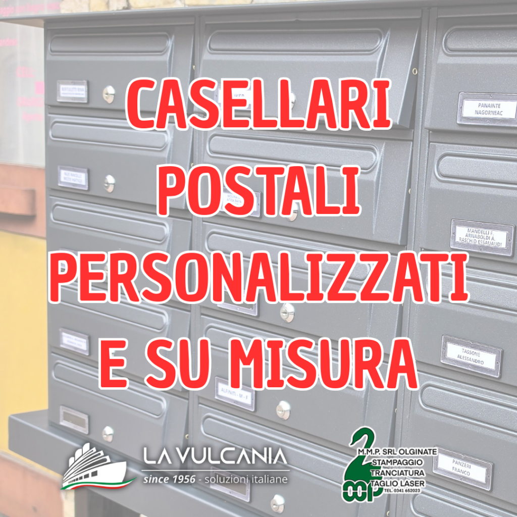 CASELLARI POSTALI PERSONALIZZATI